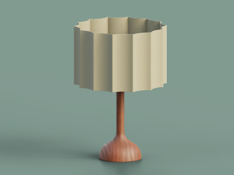Narural lamp set 3D Model