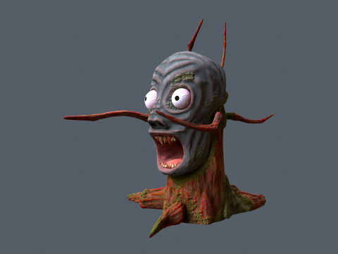 Stump monster 3D Модель