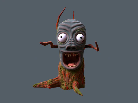 Stump monster 3D Model