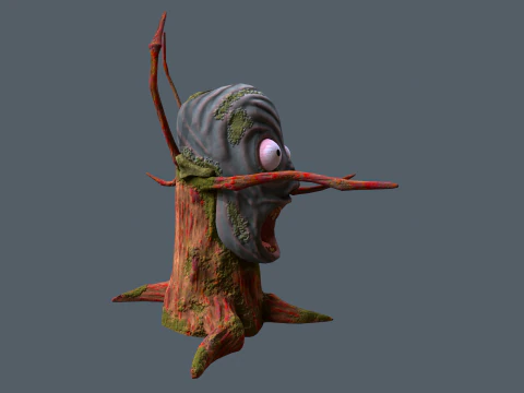 Stump monster 3D Model