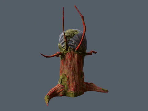 Stump monster 3D Model