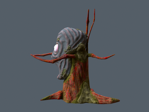 Stump monster 3D Модель