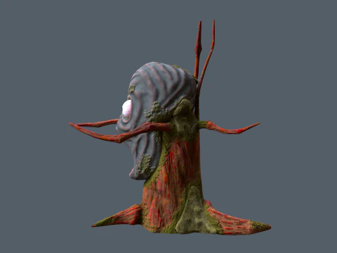 Stump monster 3D Model