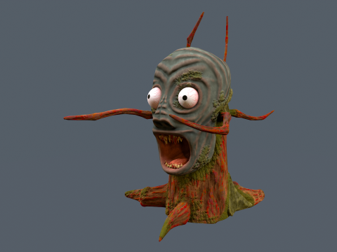 Stump monster 3D Модель
