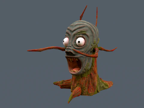 Stump monster 3D Model