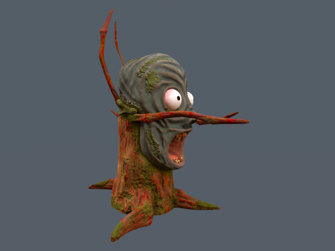 Stump monster 3D Модель