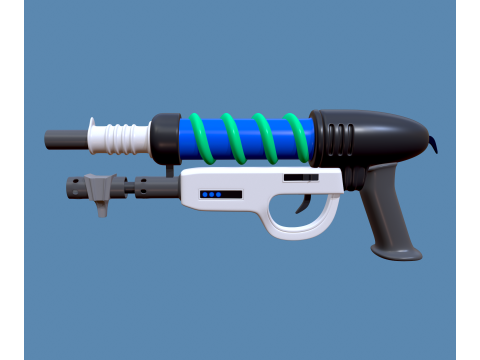 Cartoon blaster Modelo 3D