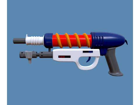 Cartoon blaster 3D Model