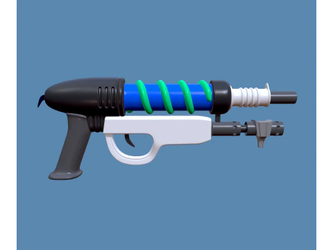 Cartoon blaster 3D Model