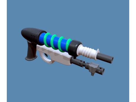 Cartoon blaster 3D Model