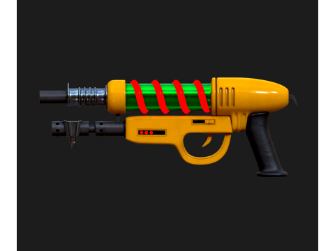Realistic Blaster 3D Модель