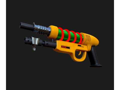 Realistic Blaster 3D Модель
