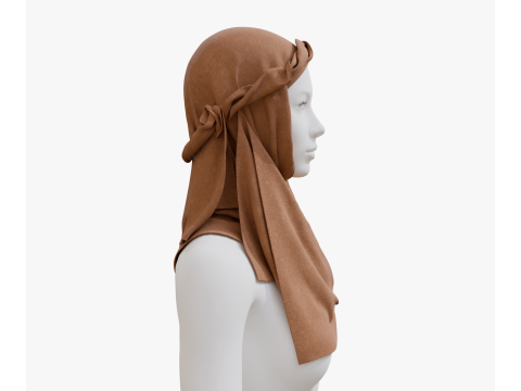 Arabian scarf 3D-Modell