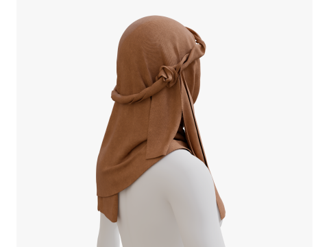 Arabian scarf 3D-Modell