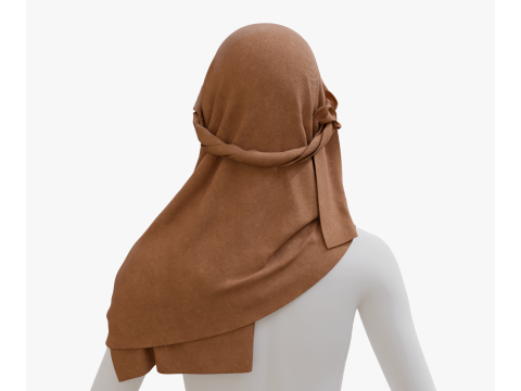 Arabian scarf 3D-Modell