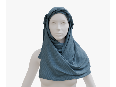 Arabian scarf 3D-Modell