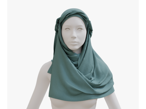 Arabian scarf 3D-Modell