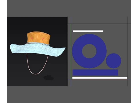 Western hat stetson 3D Model