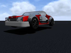 каз классический автомобиль 3D Модель