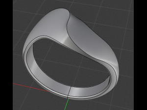 Double face ring Modèles 3D en vedette