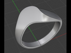 Double face ring Modèles 3D en vedette