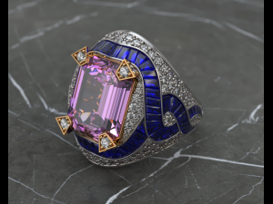 caduceous ring Modello di stampa 3D