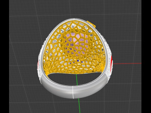 caduceous ring Modello di stampa 3D
