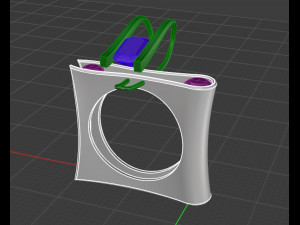 tension ring Model Cetak 3D