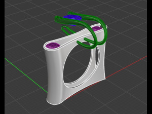 tension ring Model Cetak 3D
