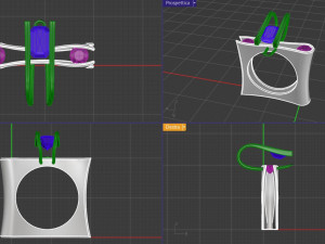 tension ring Model Cetak 3D