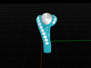 Pearl ring 3D Print Model