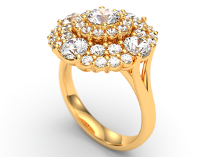 Basket ring Model Cetak 3D