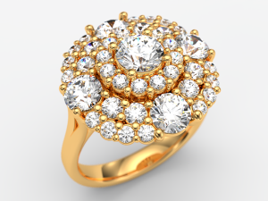 Basket ring Model Cetak 3D