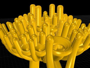 Basket ring 3D Print Model