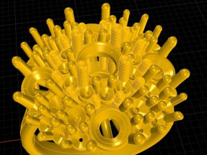 Basket ring Model Cetak 3D
