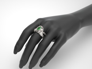 Barahir Ring 3D Принт Модель