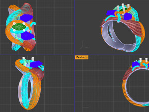 Barahir Ring 3D Принт Модель
