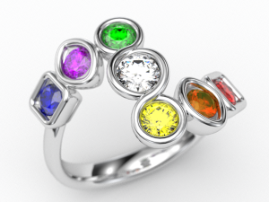 Contrarier ring 3D Baskı Modeli