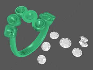 Contrarier ring 3D Baskı Modeli