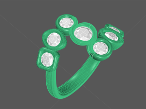 Contrarier ring 3D Baskı Modeli
