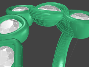 Contrarier ring 3D Baskı Modeli