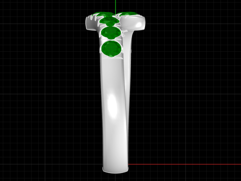 Pave Contrarier Ring Modelo de impresión 3D