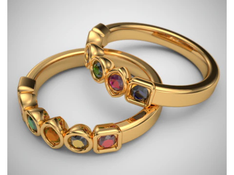 Anel Thanos Modelo de Impressão 3D