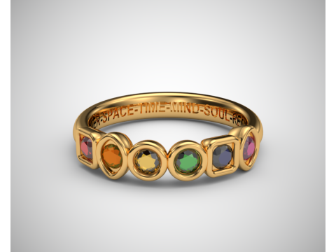 Thanos Ring Model Cetak 3D