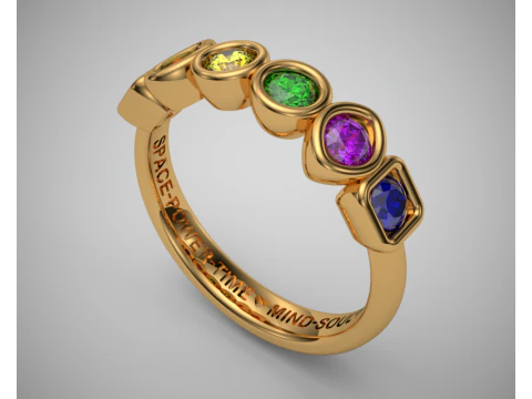 Thanos Ring 3D Print Model
