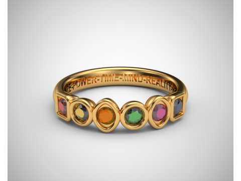 Thanos Ring Model Cetak 3D
