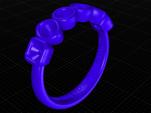 Thanos Ring Model Cetak 3D