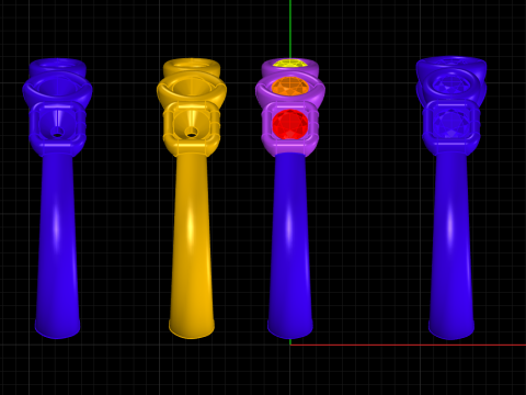 Thanos Ring Model Cetak 3D