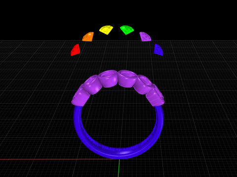 Thanos Ring Model Cetak 3D