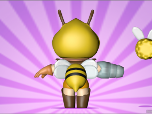 super bea Modello 3D